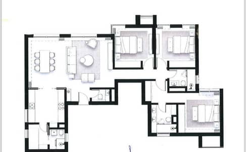 فلیٹ 3 غرف نوم للبيع في الشيخ زايد، الجيزة - 167m with balcony Solana Ora new zaid