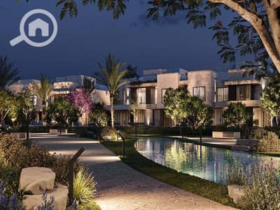 تاون هاوس 3 غرف نوم للبيع في القاهرة الجديدة، القاهرة - Lifestyle night shot 01. jpg