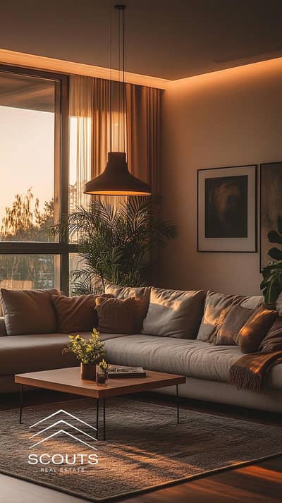شقة 3 غرف نوم للبيع في القاهرة الجديدة، القاهرة - Discover cozy modern living room ideas that blend…. jpg