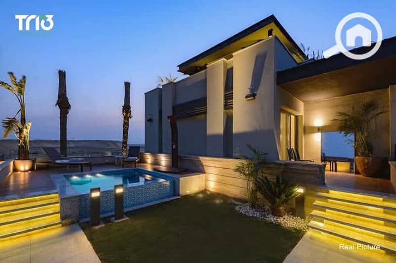 فيلا للبيع سمارت هوم متشطبه بالكامل من الاونر بجوار AUC بمقدم 10% فقط فيلا للبيع سمارت هوم متشطبه بالكامل من الاونر بجوار AUC بمقدم 10% فقط