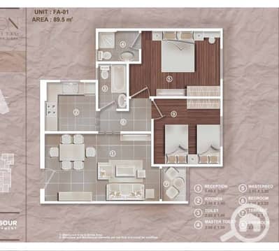 شقة 3 غرف نوم للبيع في المقطم، القاهرة - 9fb32419-23c1-43ee-acf8-94da30f7aa65. jpg
