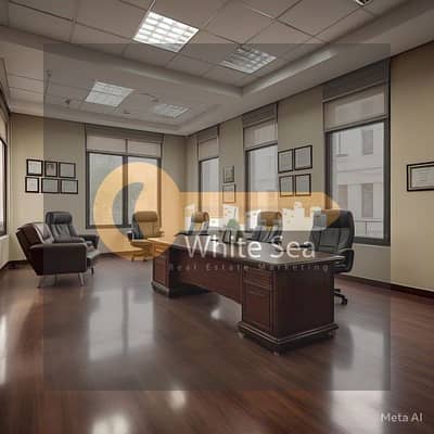 مکتب  للايجار في جناكليس، الإسكندرية - ميزان مرخص ادارى بكومباوند راقى ب (( شدس )) عالترام مباشرة