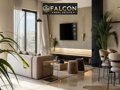 For sale, a finished townhouse villa with a down payment of one million in New Cairo, La Vista El Patio Compound