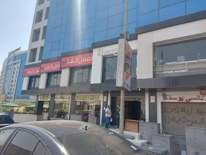 محل داخلي للايجار جديد برج ايليت زهراء المعادي من المالك