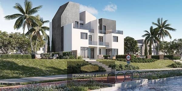 3 Bedroom Townhouse for Sale in Sheikh Zayed, Giza - river-twin1. jpg
