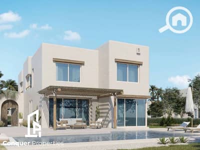 شاليه 2 غرفة نوم للبيع في الساحل الشمالي، مطروح - Untitled design - 2023-07-27T165914.950 (2). png