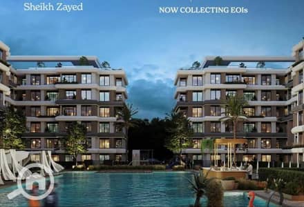 1 Bedroom Flat for Sale in Sheikh Zayed, Giza - 1. jpg