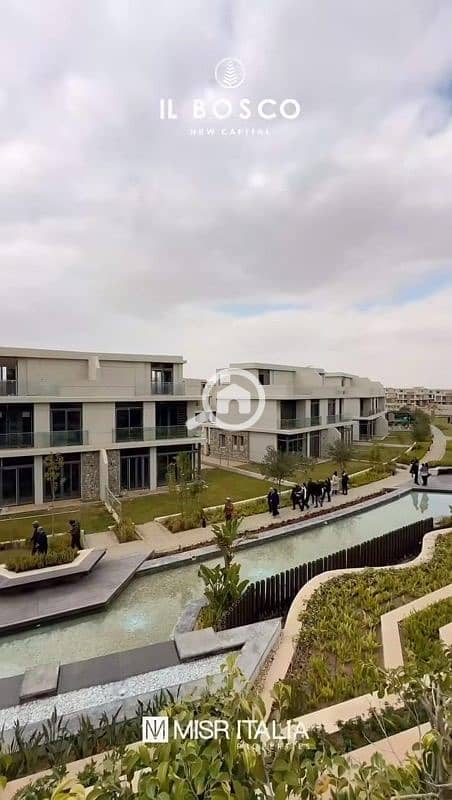 فيلا للبيع 247 متر فى البوسكو العاصمه الاداريه الجديده