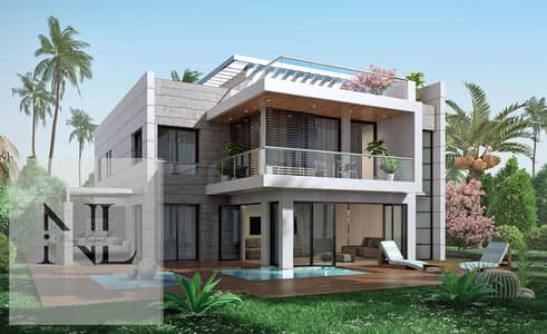 توين هاوس 6 غرف نوم للبيع في القاهرة الجديدة، القاهرة - Townhouse for sale in Square Compound. jpg