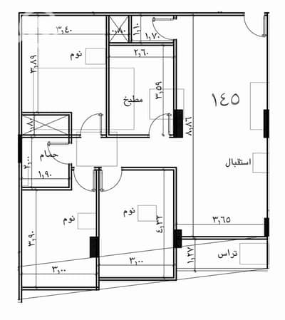 شقة 3 غرف نوم للبيع في حدائق الاهرام، الجيزة - 1000858358. jpg
