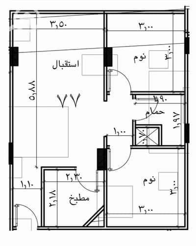 فلیٹ 2 غرفة نوم للبيع في حدائق الاهرام، الجيزة - 1000248849. jpg