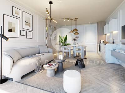 3 Bedroom Flat for Sale in Sheikh Zayed, Giza - HydePark-interior-render-of-apartment-living-room-scaled. jpg 3 Bedroom Flat for Sale in Sheikh Zayed, Giza - HydePark-interior-render-of-apartment-living-room-scaled. jpg