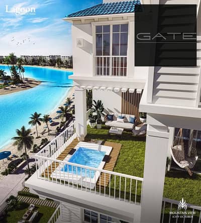 اي فيلا 3 غرف نوم للبيع في 6 أكتوبر، الجيزة - Lagoon-beach-october-city. jpg