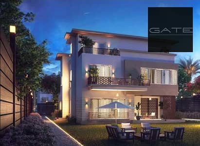 دوبلكس 4 غرف نوم للبيع في 6 أكتوبر، الجيزة - Twin house for sale in jedar compound. png