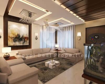فیلا 4 غرف نوم للبيع في القاهرة الجديدة، القاهرة - Multiple-Layered-False-Ceiling. jpg فیلا 4 غرف نوم للبيع في القاهرة الجديدة، القاهرة - Multiple-Layered-False-Ceiling. jpg