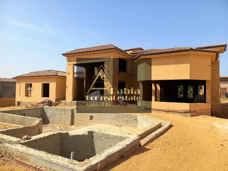 Huge villa 2200 m in lake view compound _ with best location Huge villa 2200 m in lake view compound _ with best location