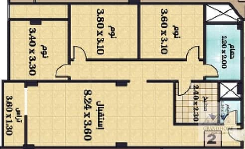 3 Bedroom Flat for Sale in Hadayek al-Ahram, Giza - 145م. jpg