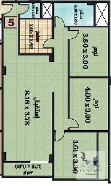 3 Bedroom Apartment for Sale in Hadayek al-Ahram, Giza - 147م. jpg 3 Bedroom Apartment for Sale in Hadayek al-Ahram, Giza - 147م. jpg