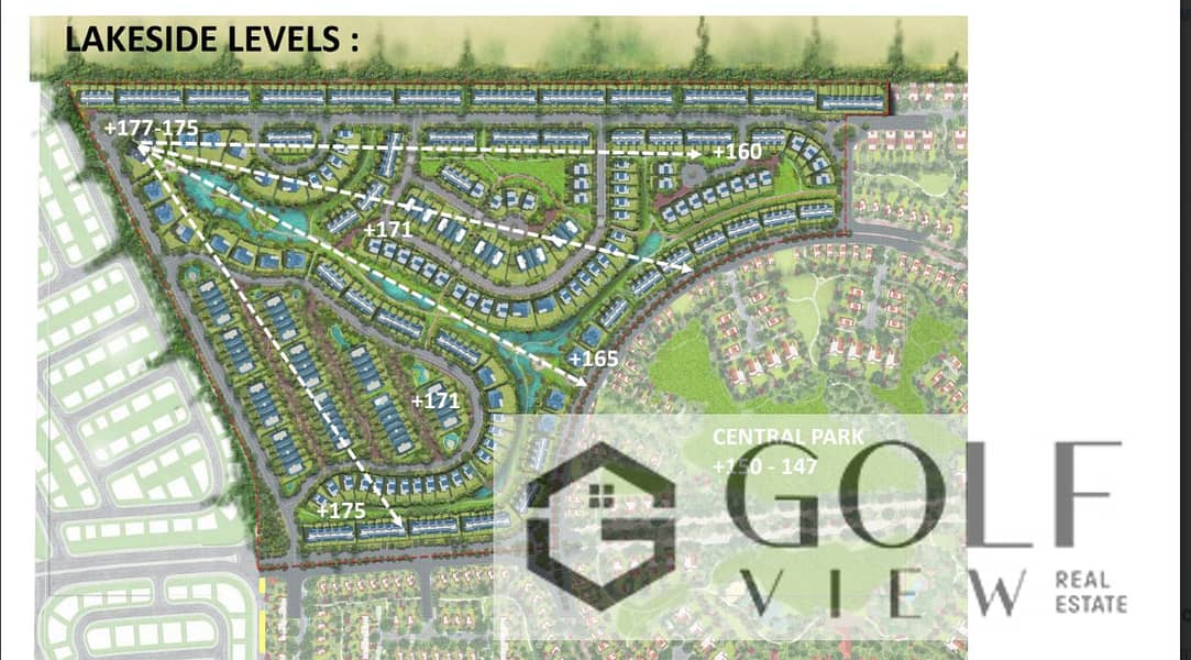 13 ارتفاعات ليك سايد. PNG