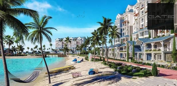 3 Bedroom iVilla for Sale in New Cairo, Cairo - lagoon_beach_park_1. jpeg