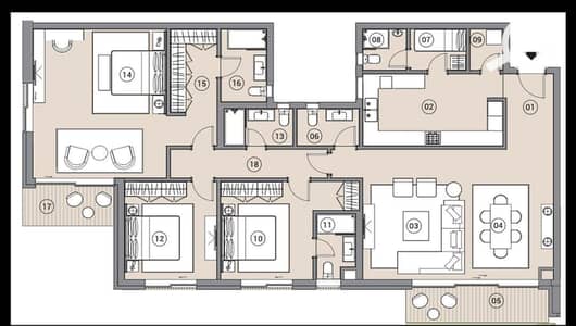 شقة 3 غرف نوم للبيع في القاهرة الجديدة، القاهرة - c9d7ec3c-01cc-4a78-bc17-37e93fa1d48f. jpg شقة 3 غرف نوم للبيع في القاهرة الجديدة، القاهرة - c9d7ec3c-01cc-4a78-bc17-37e93fa1d48f. jpg