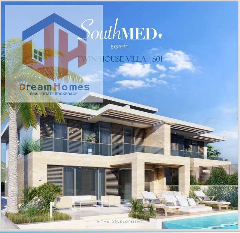 أجمل فيلا توين هاوس للبيع ساوث ميد الساحل الشمالي أقل أوفرلسرعة البيع أجمل فيلا توين هاوس للبيع ساوث ميد الساحل الشمالي أقل أوفرلسرعة البيع