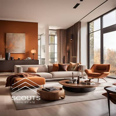 3 Bedroom Flat for Sale in New Capital City, Cairo - Salon Déco Inspiration Automne. jpg 3 Bedroom Flat for Sale in New Capital City, Cairo - Salon Déco Inspiration Automne. jpg