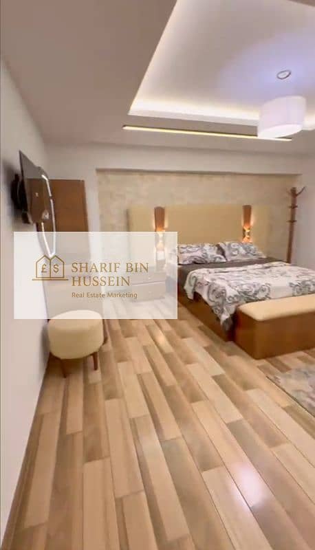 Furnished apartment for rent – daily, weekly, monthly, and long-term Steps from Sphinx Square and Gamet El Dowal El Arabia Street
