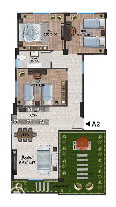 3 Bedroom Flat for Sale in New Cairo, Cairo - 0b17d83e-8e24-4e2e-bb33-ee784b4708d8. jpg