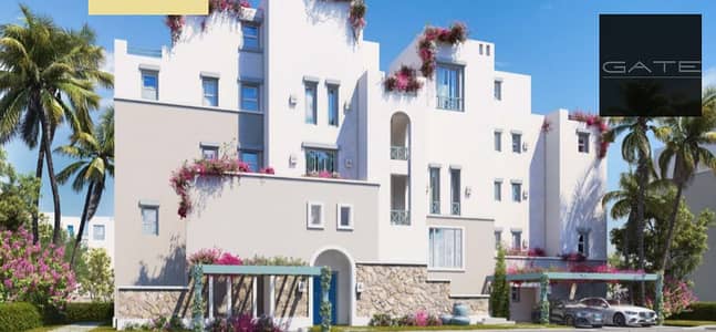 شاليه 2 غرفة نوم للبيع في الساحل الشمالي، مطروح - chalet_and_roof_unit. png