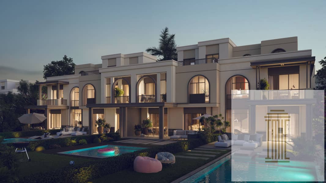 10 Copy of Townhouse A back night - Copy. jpg