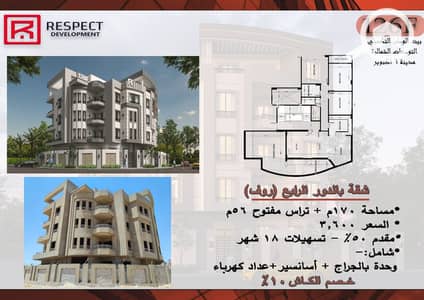 3 Bedroom Flat for Sale in 6th of October, Giza - 170. jpg