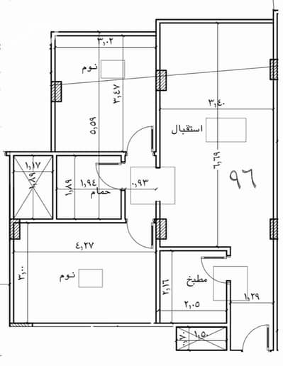 فلیٹ 2 غرفة نوم للبيع في حدائق الاهرام، الجيزة - 1000942455. jpg