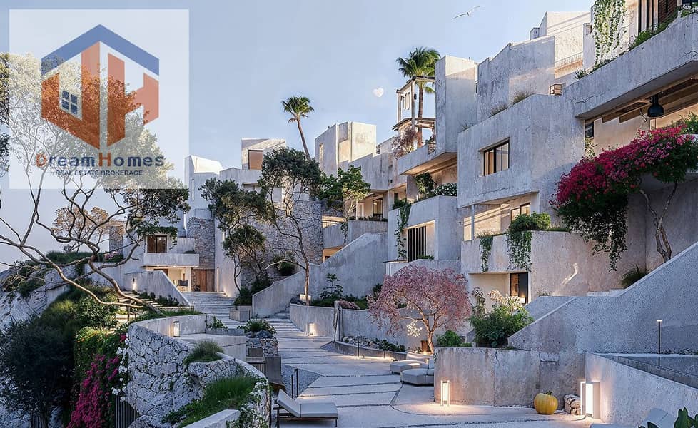 فيلا توين هاوس بالساحل الشمالي southmed خطوات من مارينا اليخوت