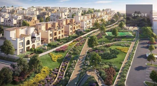فلیٹ 3 غرف نوم للبيع في القاهرة الجديدة، القاهرة - Gardens_17558-24Aerial_02-95-0829-706x385. jpg