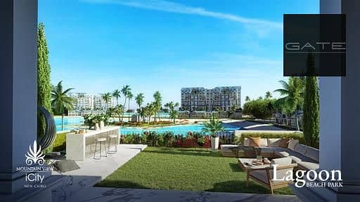 3 Bedroom iVilla for Sale in New Cairo, Cairo - اى-فيلا-للبيع-بماونتن-فيو-بيتش-لاجون. jpg