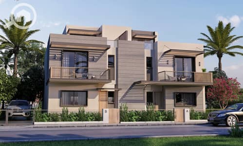 3 Bedroom Townhouse for Sale in New Cairo, Cairo - Twin Street View copy. jpg