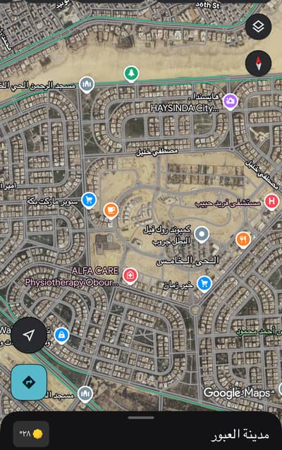 Commercial Land for Sale in Obour City, Cairo - للبيع ارض بالحي الخامس مدينة العبور تخصيص تجاري