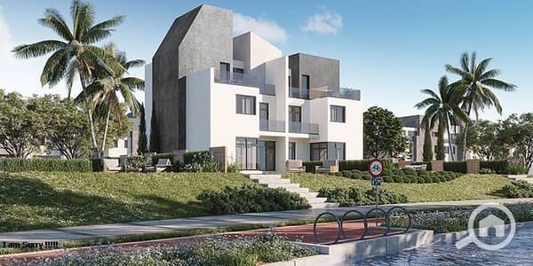 3 Bedroom Villa for Sale in Sheikh Zayed, Giza - river-twin1. jpg