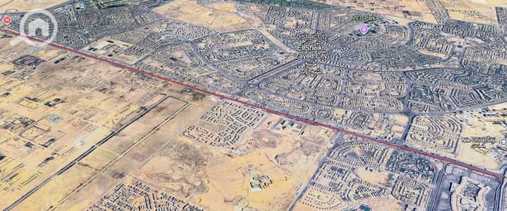 Commercial Land for Sale in Sheikh Zayed, Giza - وصلة دهشور. PNG