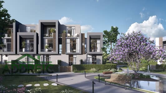 2 Bedroom Townhouse for Sale in New Cairo, Cairo - Nestelle-Close Landscape. jpg