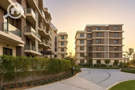 3 Bedroom Flat for Sale in 6th of October, Giza - 20250630_1335_تصميم معماري حديث_remix_01jz06bfczfg28s2k0rpv0r8kc. png