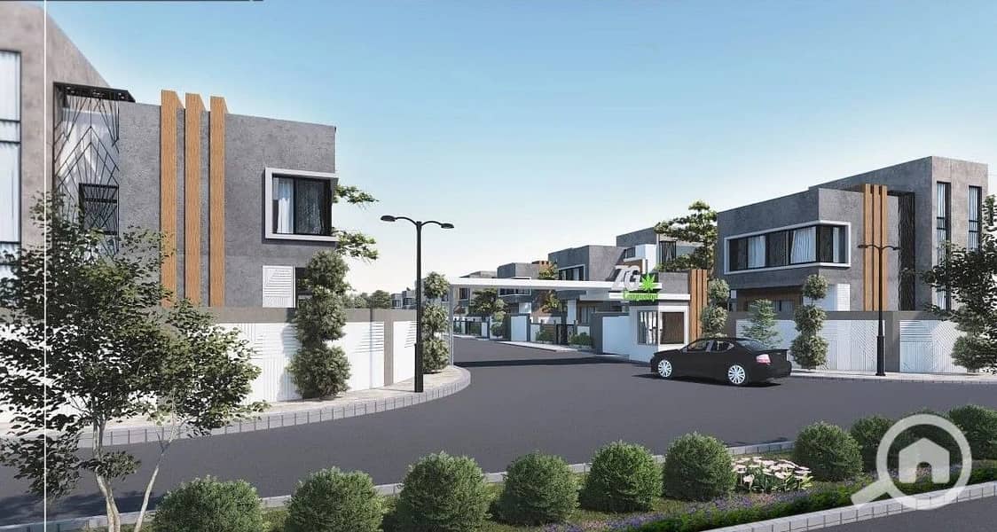 2 تصميم-كمبوند-زايد-جرينز-الشيخ-زايد-الجديدة. jpg