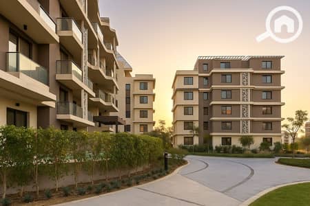 2 Bedroom Flat for Sale in 6th of October, Giza - 20250630_1335_تصميم معماري حديث_remix_01jz06bfczfg28s2k0rpv0r8kc. png