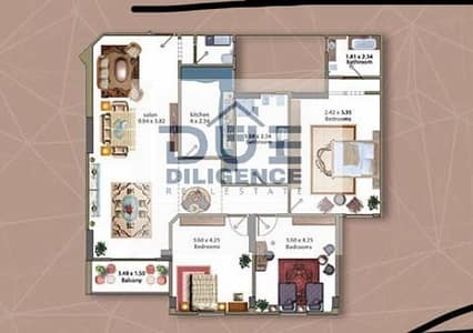 3 Bedroom Flat for Sale in New Cairo, Cairo - ae61836a-e13f-45d1-b273-22bc5e71ea46. jpg