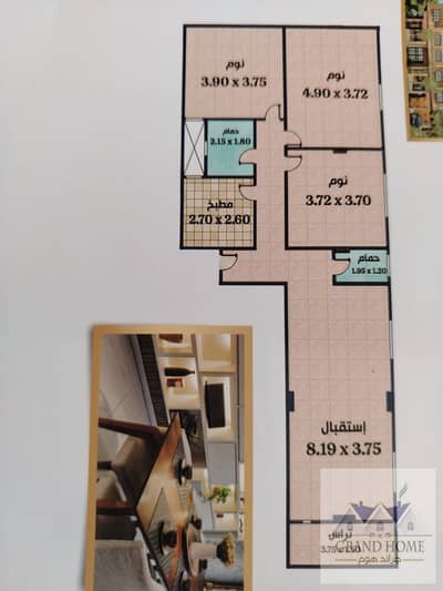 فلیٹ 3 غرف نوم للبيع في حدائق الاهرام، الجيزة - WhatsApp Image 2025-11-09 at 11.08. 40 AM (1). jpeg