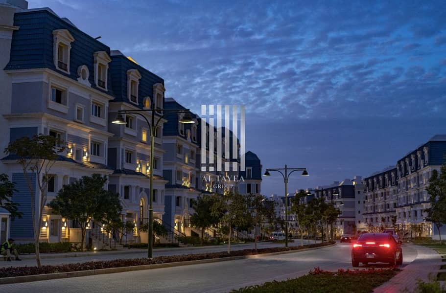 6 Night View in Mountain View Hyde Park compound. jpg