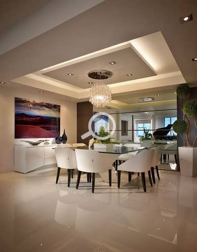 شقة 3 غرف نوم للبيع في الشيخ زايد، الجيزة - جبسيات-صالة-مربعة. jpg