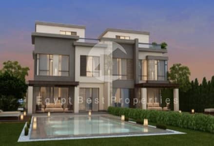 5 Bedroom Twin House for Sale in New Cairo, Cairo - 8nOrfN2y4bwHLZPn. jpg