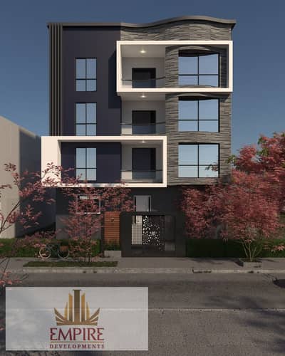 دوبلكس 4 غرف نوم للبيع في حدائق اكتوبر، الجيزة - Exterior Design. jpeg